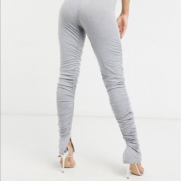 Fashionkilla Ruched legging pant - Picture 2 of 4